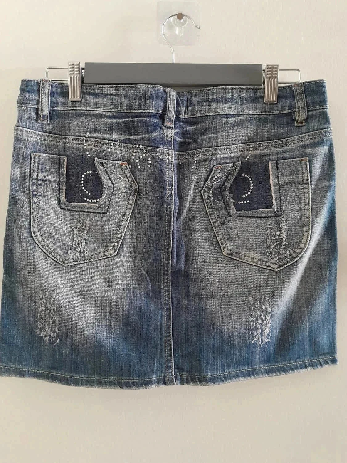 Jupe en jeans, taille L (40) Marque Revers jeans – photo 6